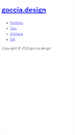 Mobile Screenshot of goccia.jp