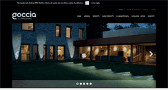 Desktop Screenshot of goccia.it